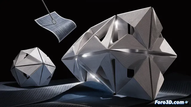 Origami industrial: piezas compuestas sin moldes y a bajo costo