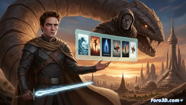 Pattinson se prepara para cinco películas y un villano en Dune Messiah