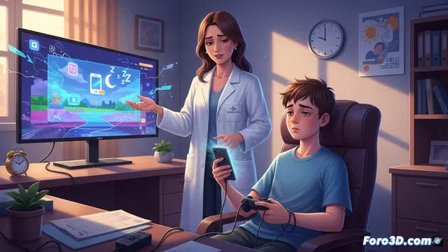 Pediatras alertan: verano sin descanso por móviles y videojuegos