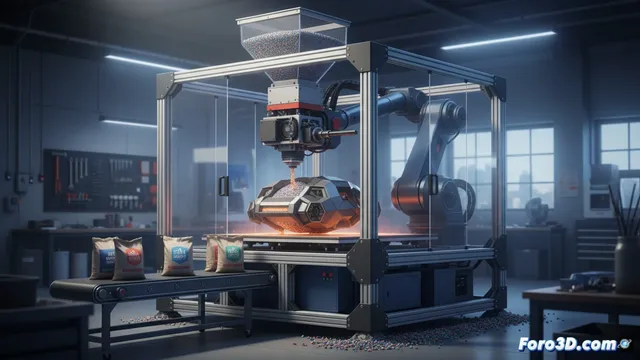 Peopoly GIGA 800: impresión 3D industrial con gránulos baratos