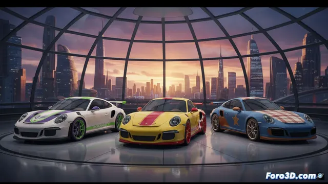 Porsche crea tres 911 únicos inspirados en Toy Story 5