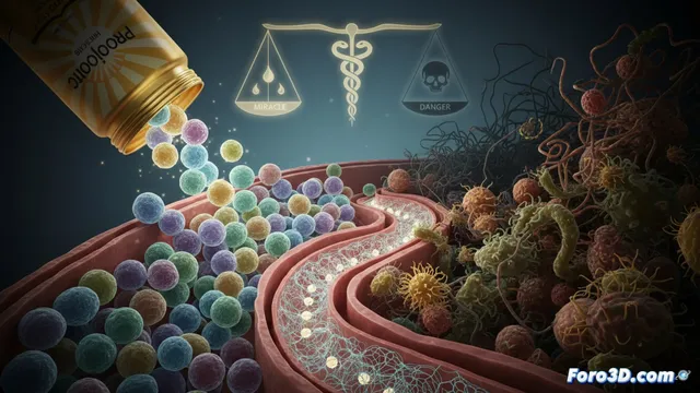 Probióticos: ¿milagro o peligro para tu flora intestinal?