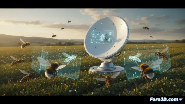 Radar con IA identifica insectos sin aplastarlos ni usar red