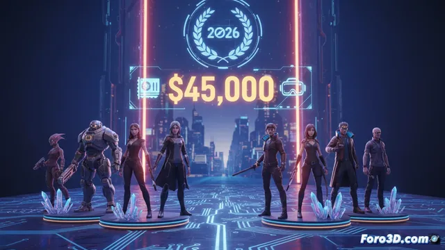 Reallusion lanza concurso 3D 2026 con premios de 45.000 dólares