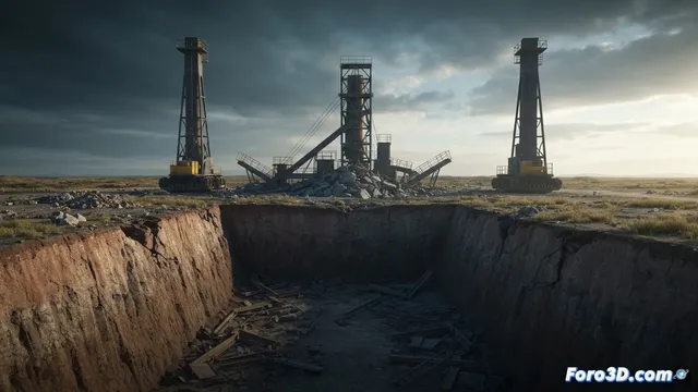 Reconstrucción forense 3D del colapso de forjado en aparcamiento subterráneo