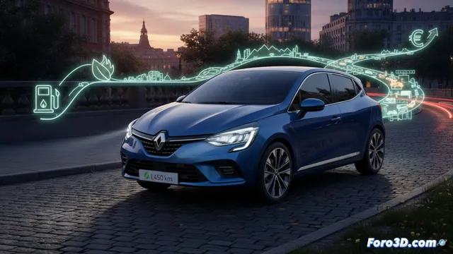 Renault Clio GLP: 1.450 km de autonomía con etiqueta ECO desde 20.374 euros