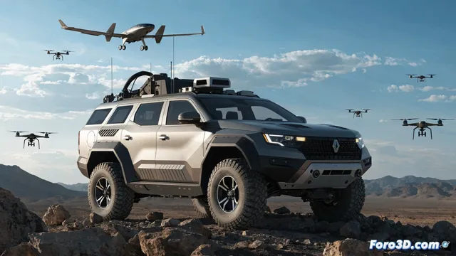 Renault y Thales crean un SUV militar que dirige drones