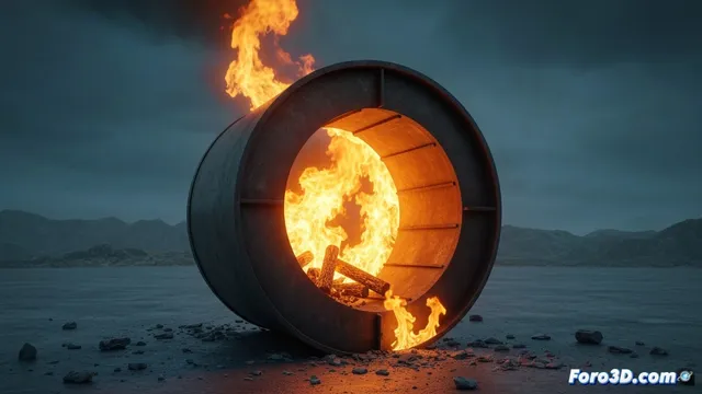 Termografía y escáner 3D contra el colapso de un horno rotatorio