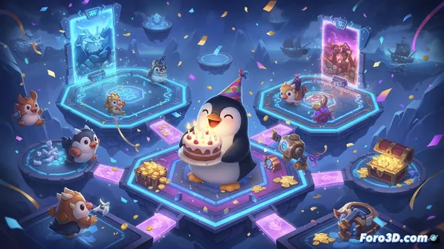 TFT celebra siete años con evento nostálgico y regalos gratis