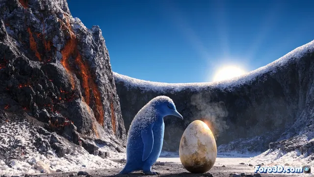 The Little Run: un pingüino azul, un huevo y una historia sin palabras