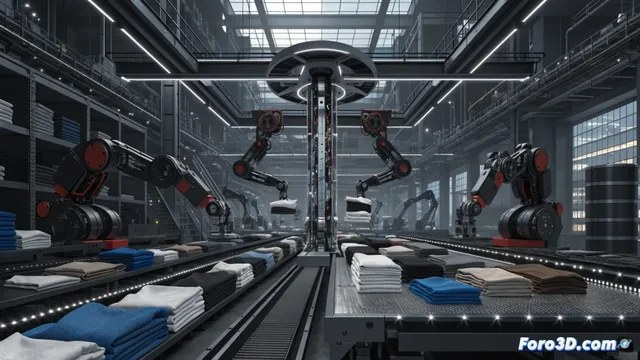 Theker recibe 74 millones para robotizar el doblado de ropa en Cataluña