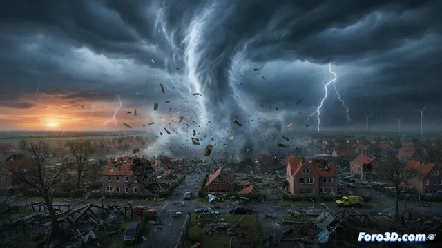 Tornado en Gronau: alerta por tormentas y clima extremo en Alemania