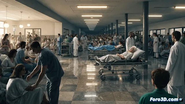 Urgencias del Clínico de Zaragoza: colapso y cien pacientes en pasillos