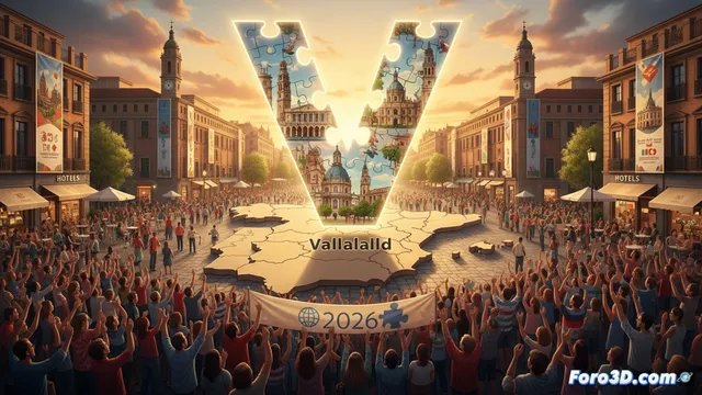 Valladolid encaja la pieza final: Mundial de Puzzles 2026