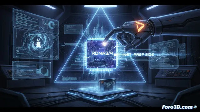 Valve optimiza Radeon en Linux con INST_PREF_SIZE para RDNA3/4