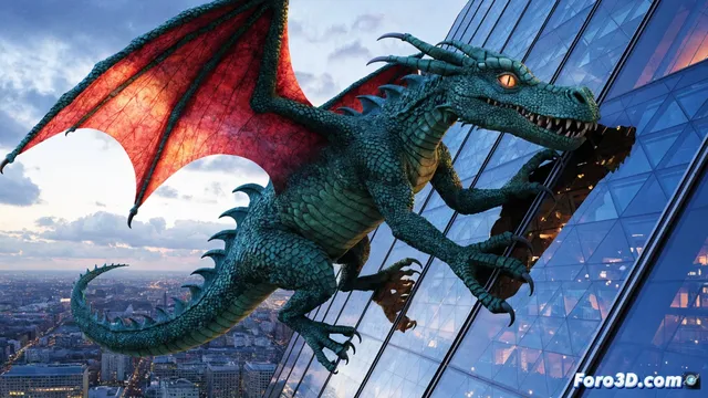 Zog escala The Shard: dragón de Julia Donaldson llega a las alturas de Londres
