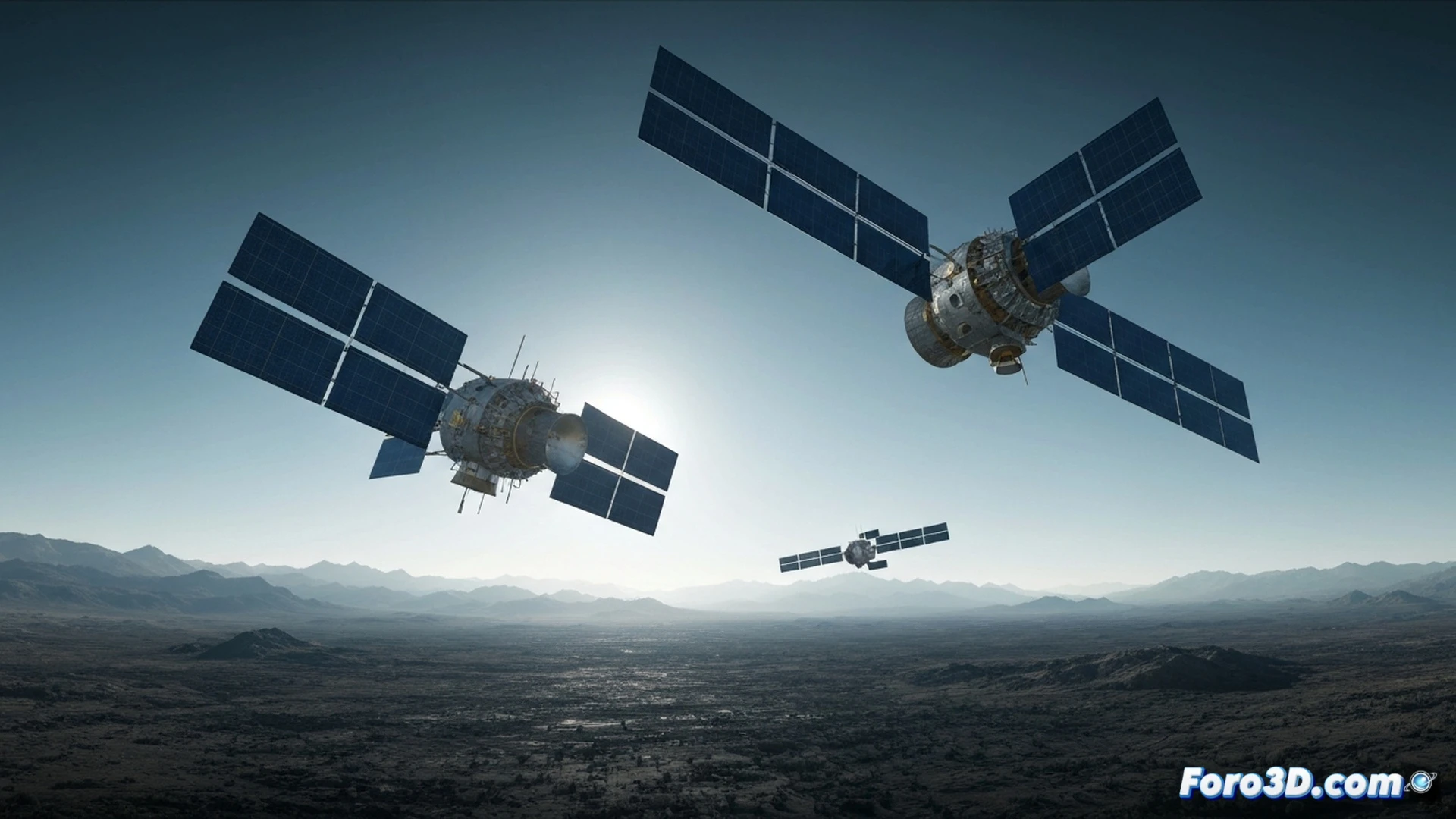 large satellite fuselage breaking apart during uncontrolled reentry into Earth's upper atmosphere, metallic fragments glowing white-hot while shedding aluminum and beryllium particles into the thermosphere, chemical reaction visualized as translucent orange catalyst trails interacting with ozone molecules, ozone layer shown as a delicate blue-green mesh being eroded by the metal particles, cinematic engineering visualization, photorealistic space debris render, high-contrast lighting with Earth's limb curvature in background, atmospheric layers visible as subtle color gradients, ultra-detailed fracture surfaces on the disintegrating satellite hull, glowing particle trajectories, dramatic orbital decay scene, technical illustration style