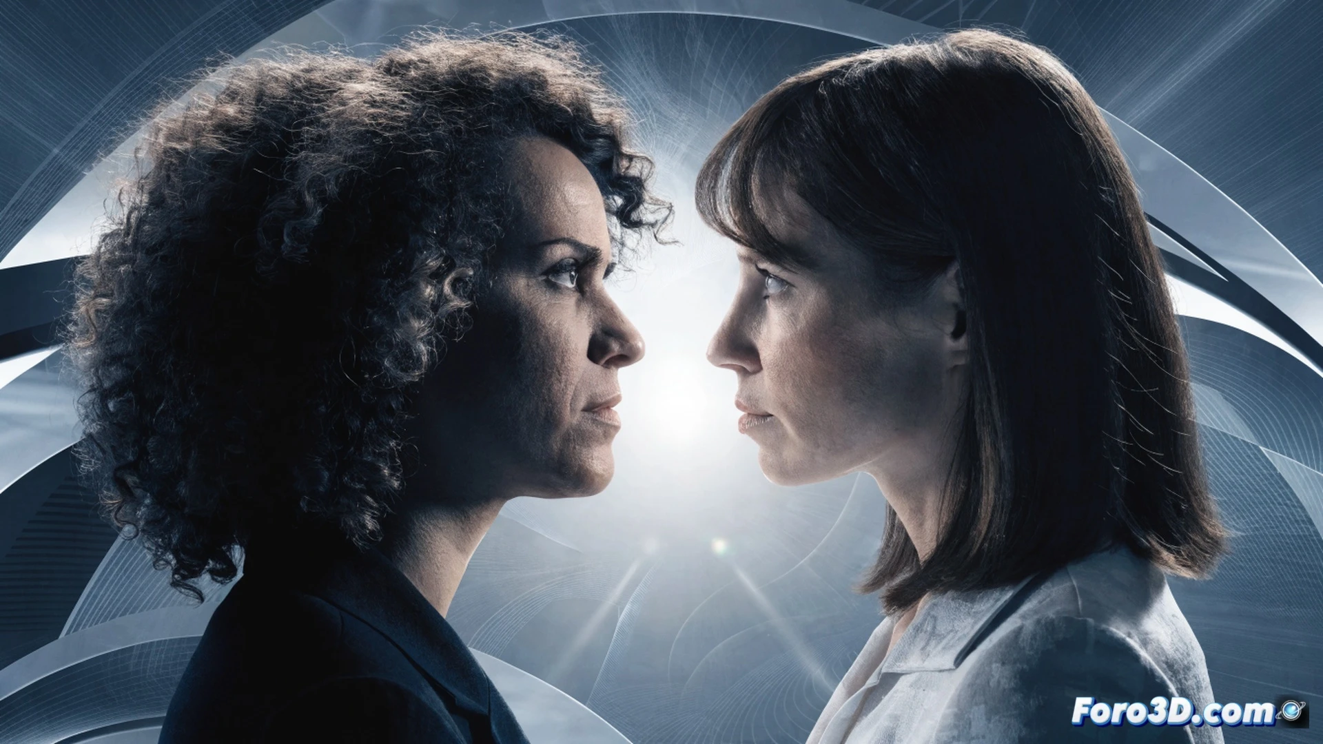 Two politicians facing each other in a Madrid metro station, one holding a cracked housing blueprint while the other grips a broken employment contract, a worn-out wrench and a rusted key lie on the floor between them, a giant speech bubble shaped like a hammer crushing a city map overhead, photorealistic cinematic style, dramatic shadows from overhead fluorescent lights, gritty urban textures, concrete walls with peeling campaign posters, debris scattered on the platform, tension visible in body language, hyper-detailed political campaign scene