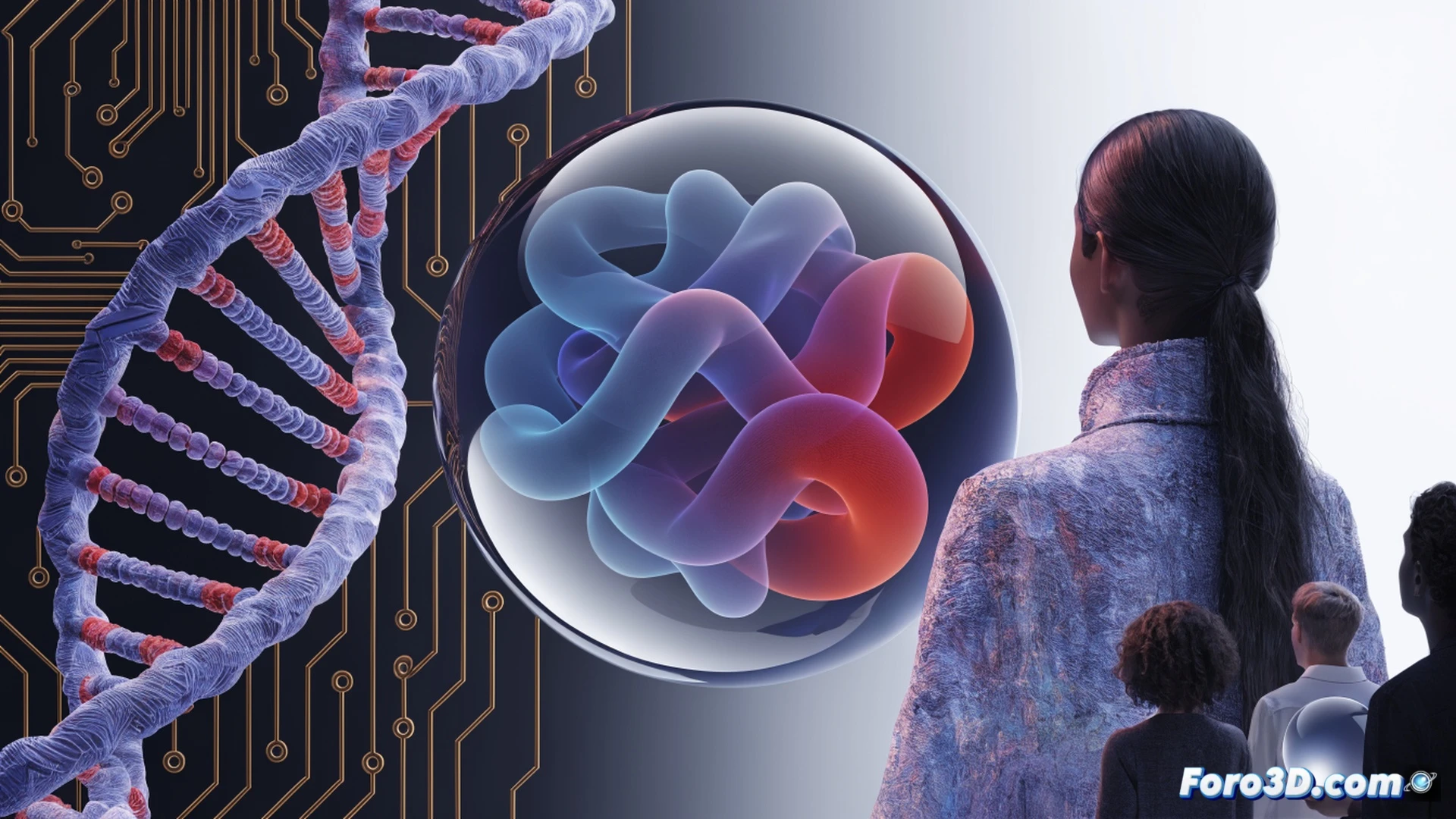 Grupo de expertos médicos en un laboratorio de diagnóstico genético, sosteniendo un mapa de Italia con regiones iluminadas, mientras un paciente invisible sostiene una mano hacia una pantalla de microscopio mostrando cadenas de ADN fragmentadas, durante una reunión técnica con ocho documentos gráficos sobre la mesa, estilo photorealistic cinematográfico, iluminación azul hospitalaria, superficies de vidrio y metal, enfoque nítido en las prioridades escritas en los papeles, acción colaborativa demostrando planificación de investigación y tratamiento.