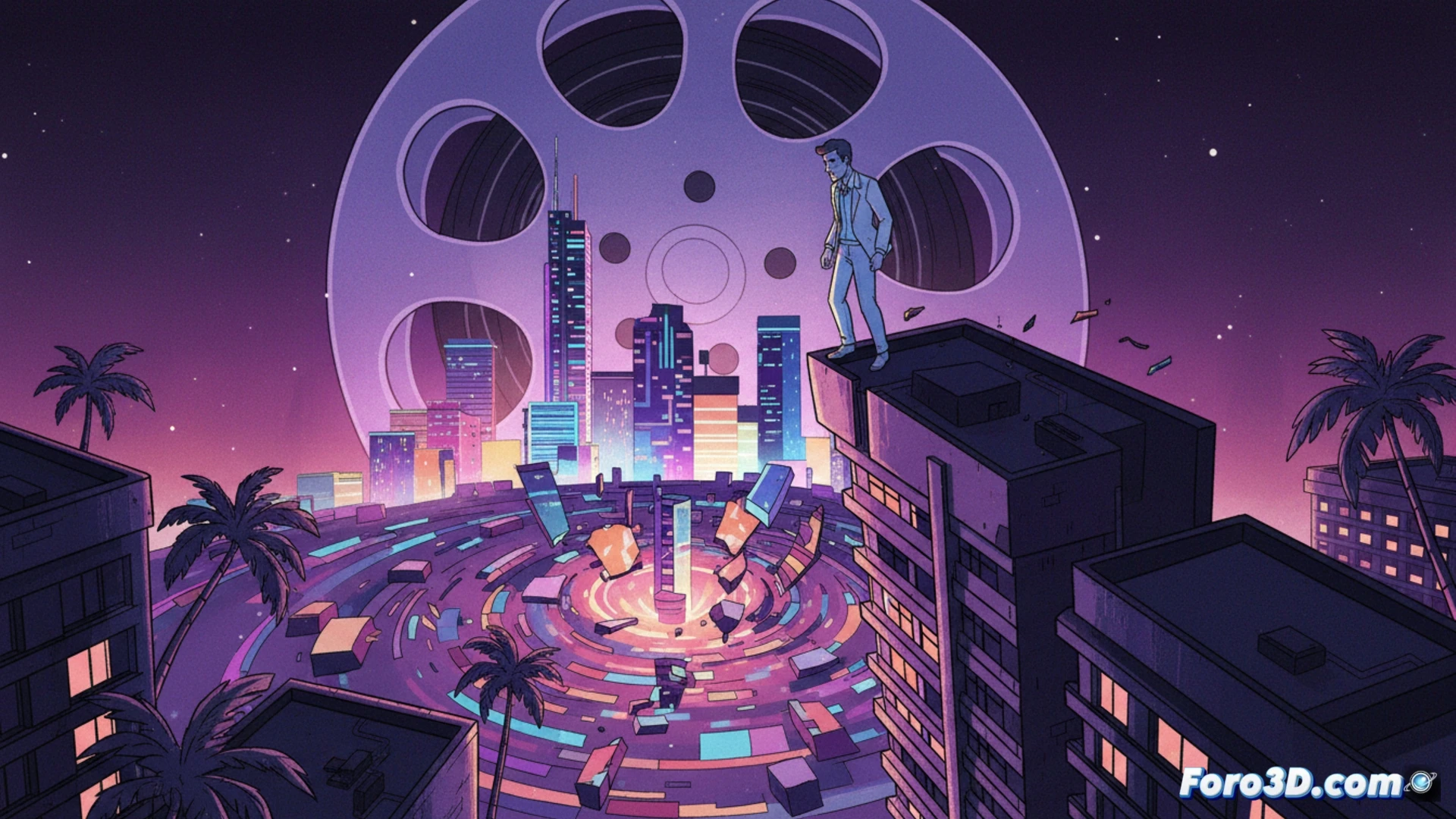 Un paseo de Vice City en Cannes: animación indie retro con alma digital y creatividad libre.