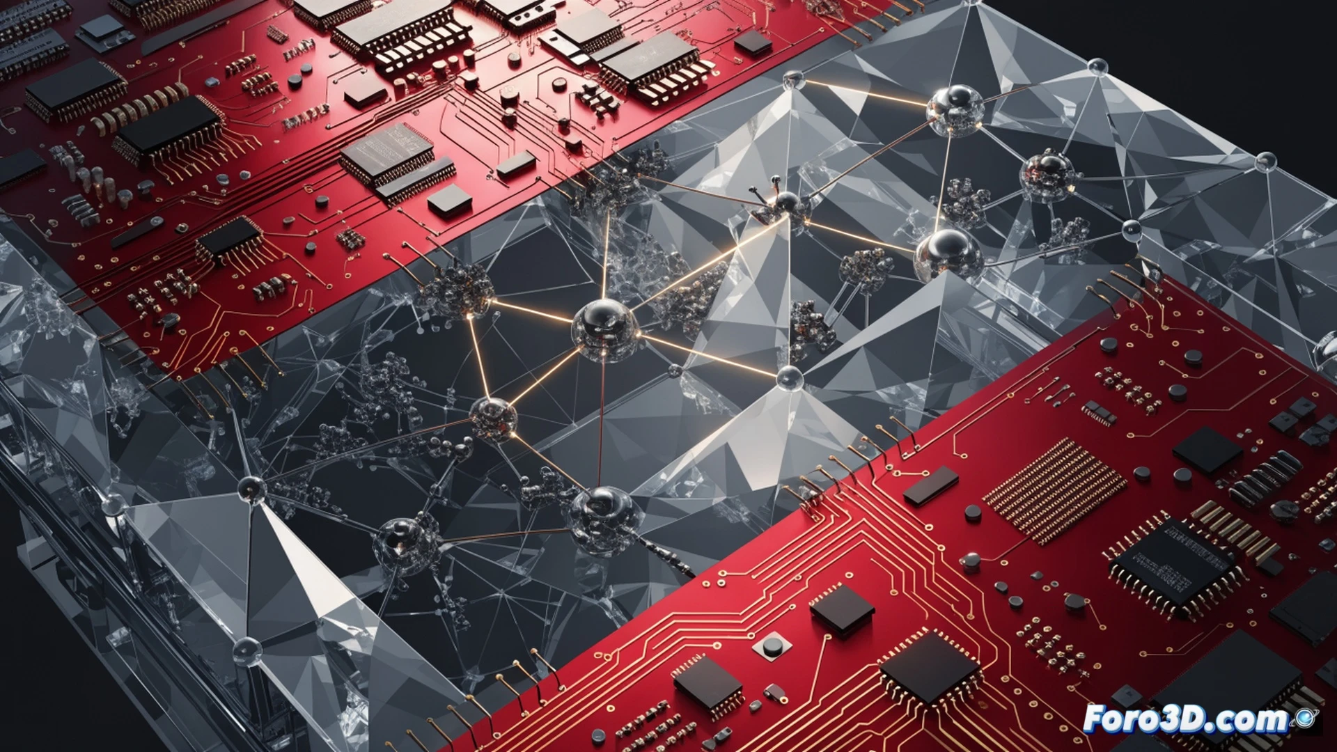 A Linux kernel core module with Rust code segments glowing in amber, data packets being converted through a transparent Zerocopy library bridge without touching unsafe memory blocks, memory error warnings dissolving into green checkmarks, server rack background with blinking LEDs, photorealistic technical illustration, cinematic lighting, circuit traces connecting code to hardware, smooth data flow animation effect, industrial engineering visualization