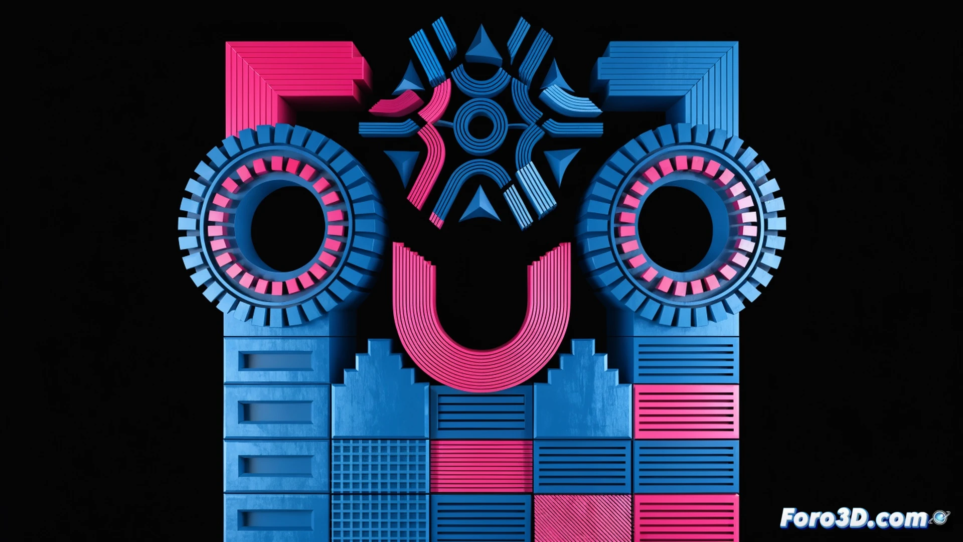 geometric mountain logo being compared side-by-side with a mobile banking app interface, both sharing identical blue and pink gradients, flat vector shapes, and rounded button-like forms, confused viewer tilting head while zooming on smartphone screen, technical illustration style, clean minimalist workspace with tablet showing design software, glowing UI elements overlapping snowflake and ski trail symbols, photorealistic digital render, sharp contrast between Olympic rings and payment iconography, cinematic studio lighting