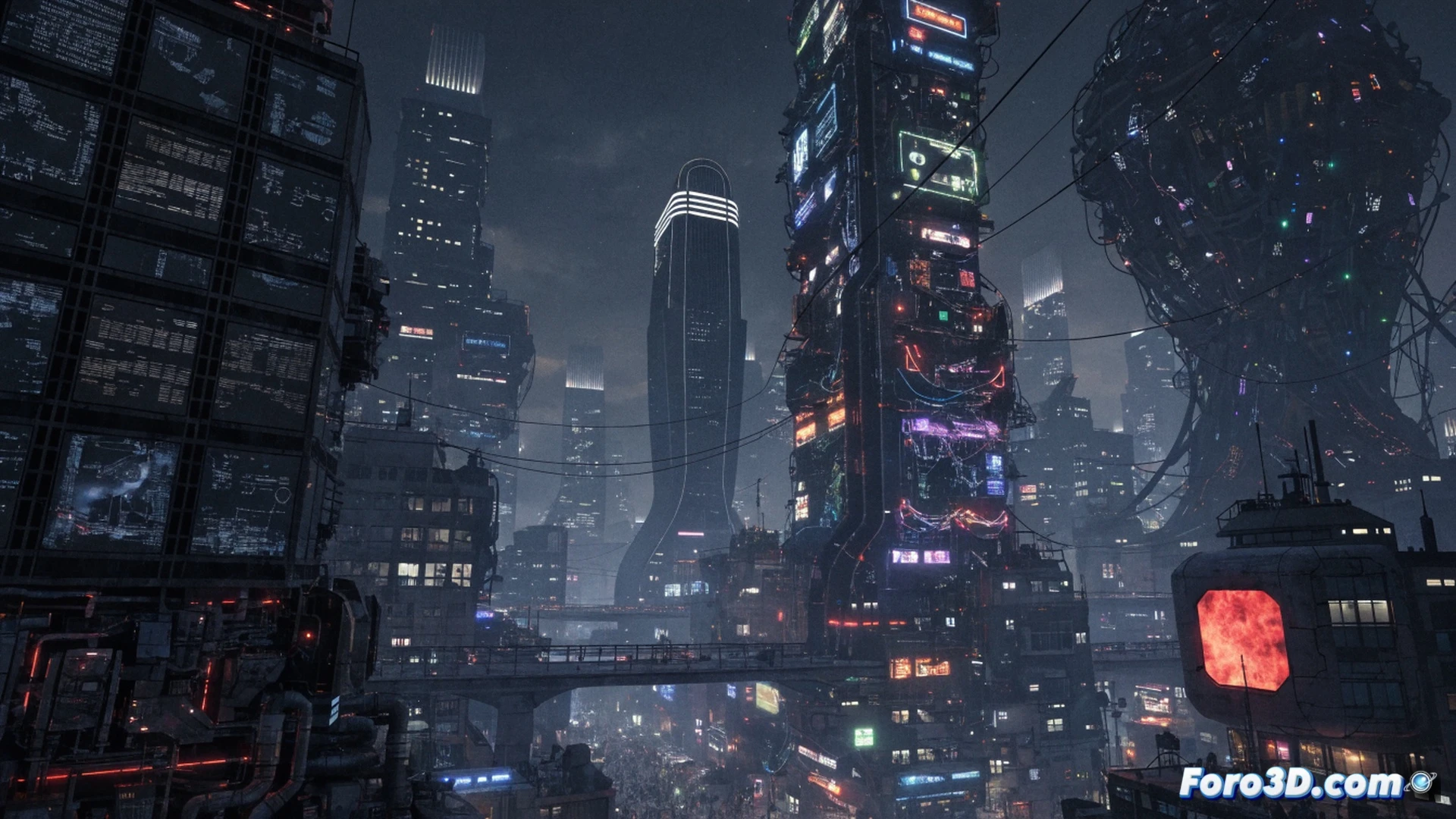 cyberpunk city alleyway dense vertical detail, neon signs flickering on rusted metal walls, steam rising from a cracked pipeline while a holographic repair drone hovers near exposed circuitry, rain-soaked pavement reflecting blue and pink light, a hooded figure inspecting a broken data port on a wall, Unreal Engine 5 photorealistic cinematic visualization, hyper-detailed textures on concrete and corroded metal, volumetric fog and glowing particle effects, dramatic chiaroscuro lighting with deep shadows, every surface showing wear and story, technical engineering aesthetic