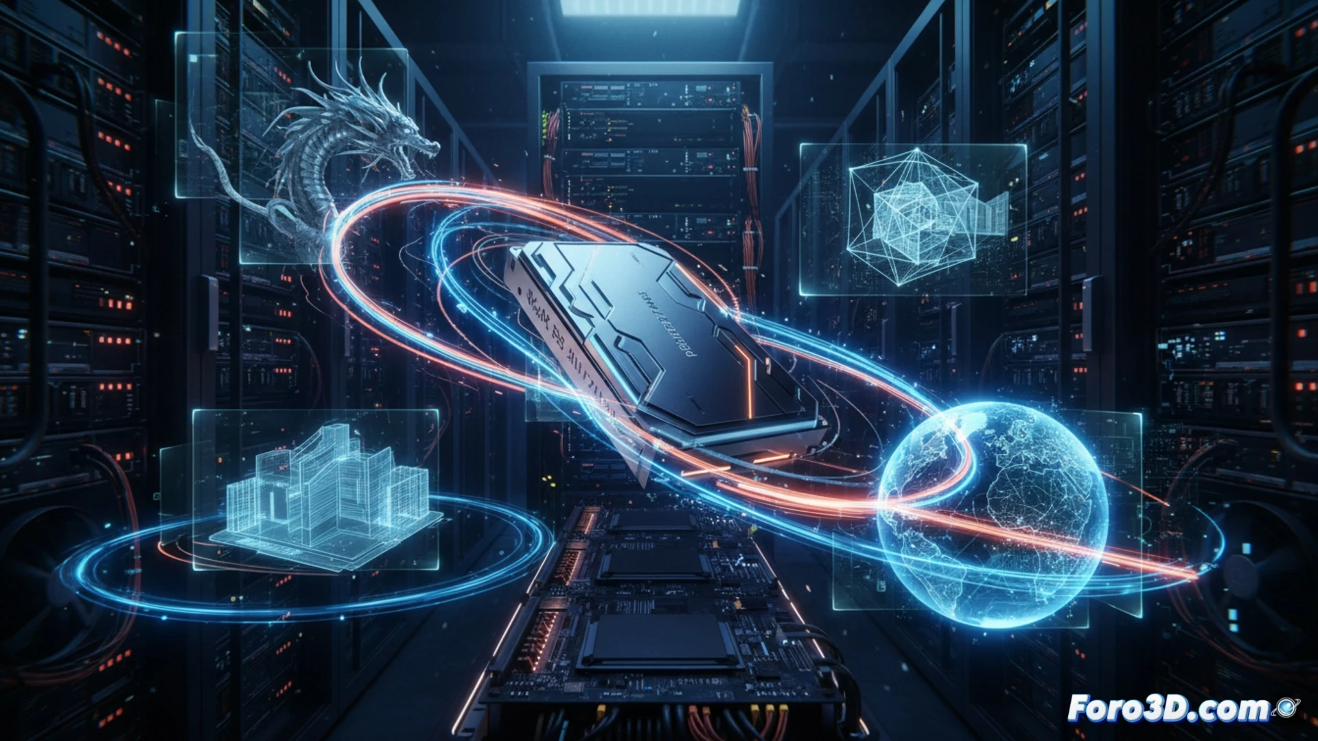 SSD PBlaze7 7A46 de Memblaze para data center, optimizado para renderizado y simulaciones 3D