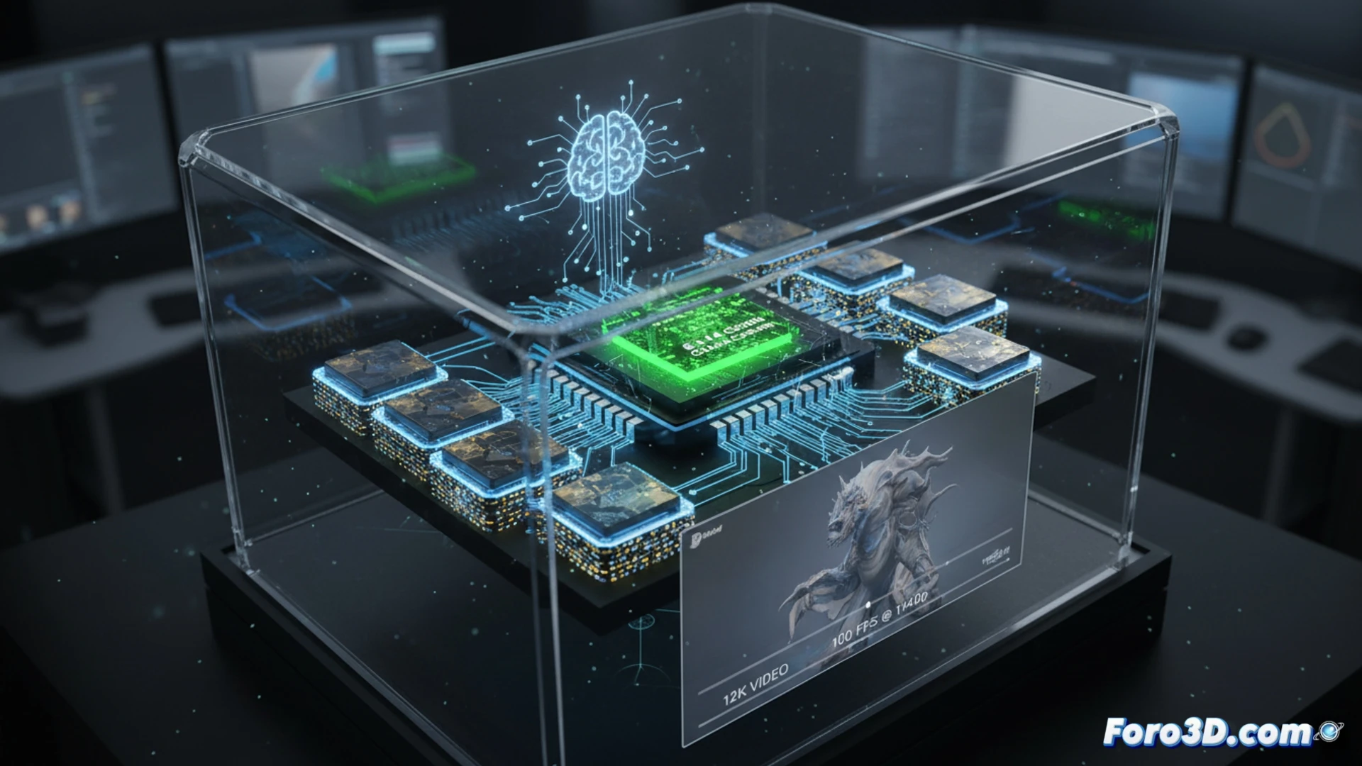 Chip RTX Spark ARM con GPU Blackwell y 20 núcleos para estaciones de trabajo 3D