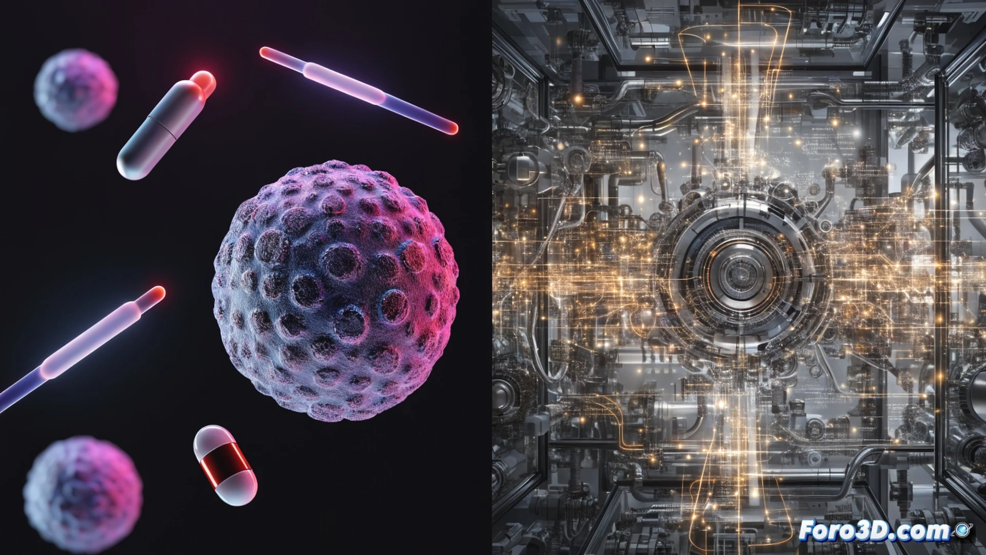 Dos jóvenes científicos suizos en un laboratorio futurista, uno examinando una placa de Petri con bacterias resistentes mientras una pantalla holográfica muestra una estructura de vacuna en 3D, el otro revisando documentos legales apilados en una tableta con interfaz de IA que resalta errores en rojo, un robot asistente entregando un trofeo de los Venture Awards, fondo de la Escuela Politécnica Federal de Zúrich con edificios modernos, estilo cinematic photorealistic, iluminación dramática de estudio, texturas metálicas y vidrio, colores azules y blancos médicos, acción simultánea de investigación y revisión burocrática