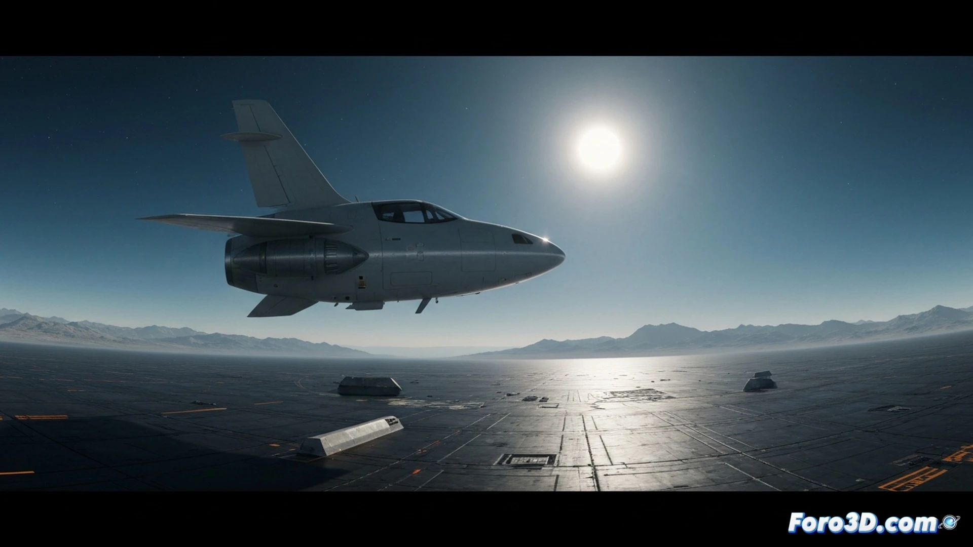 photorealistic cinematic scene of a reusable rocket launching through the stratosphere, carbon black particles forming a dark contrail against the blue sky, Earth curvature visible in background, upper atmosphere layers shown with thin glowing lines, rocket exhaust plume interacting with ozone molecules, microscopic soot particles highlighted with neon orange trajectories, technical engineering visualization style, dramatic high-contrast lighting, ultra-detailed rocket fins and thermal tiles, camera angle from high altitude drone showing the full ascent path