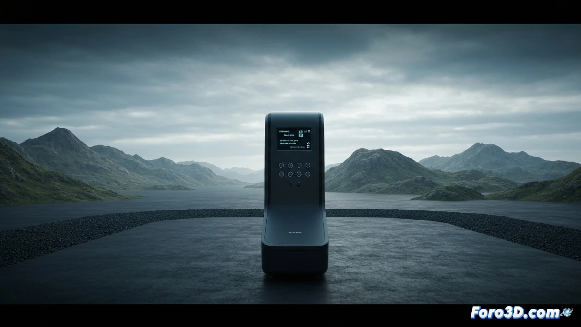 Ultra-elevator cabin interior during ascent, polished stainless steel walls reflecting blurred vertical city lines through glass, a smartphone held by a passenger showing a vibration analysis app with waveform spikes, subtle motion blur on a half-full water glass on a wooden ledge creating tiny ripples, minimalist control panel with glowing floor indicators, cinematic engineering visualization, cool blue ambient lighting, hyper-realistic materials, precise reflection of LED numbers on metallic surfaces, photorealistic technical render