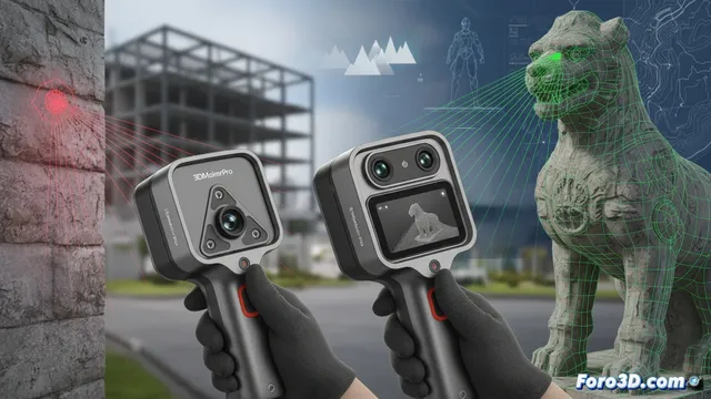 3DMakerPro presenta la serie Raven: escáneres LiDAR portátiles