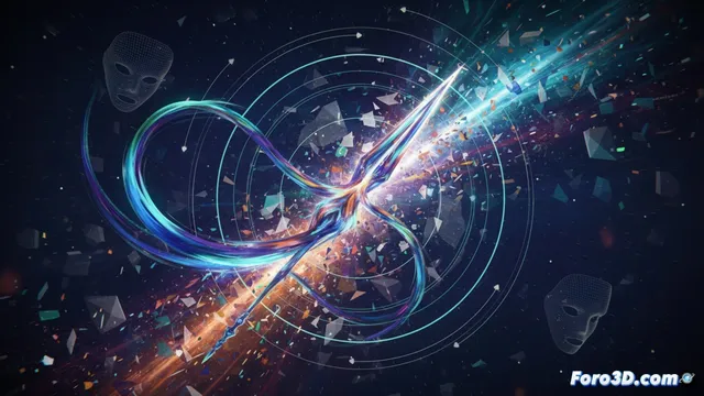 Abstract lanza InstaMAT 2026 con pinceles guiados por curvas