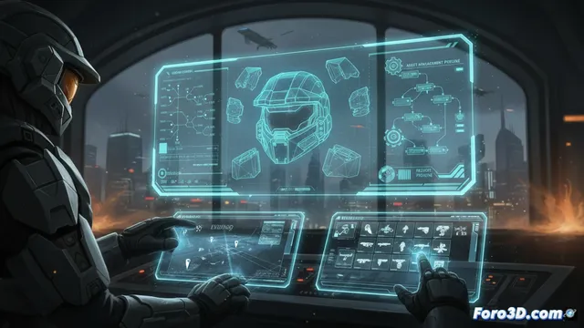 Actualización de Halo MCC: Gestión de Activos 3D y su Potencial Forense