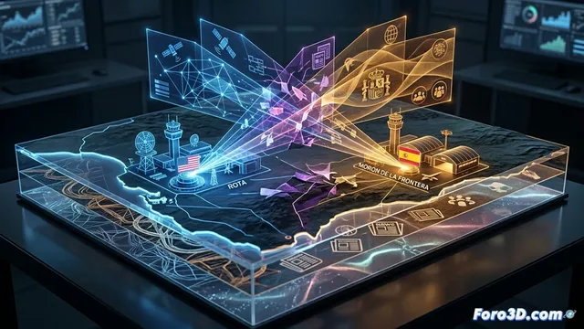 Análisis 3D de un Conflicto Comunicativo: Bases Militares y Narrativas en Disputa