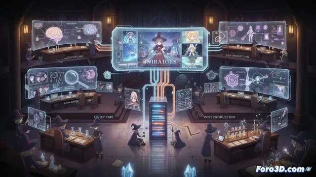 Análisis Forense del Pipeline de Witch Hat Atelier Tras su tráiler que trasciende su propósito promocional, constituyendo un caso de estudio público.