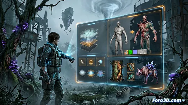 Análisis técnico y gráfico de Once Human y su estética New Weird