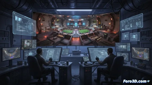 Búnkeres en pantalla: laboratorio 3D para mundos subterráneos