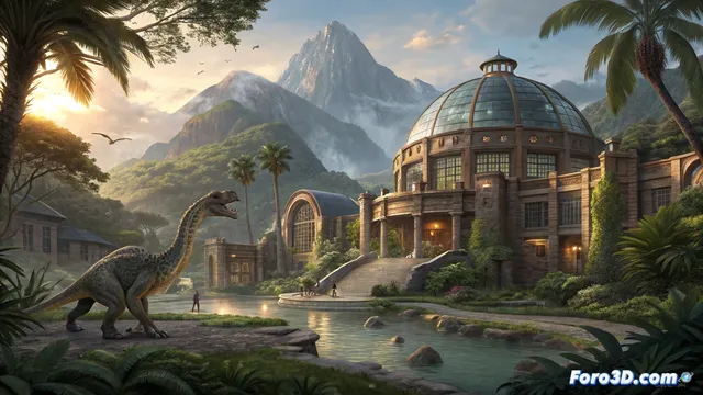 Gaussian Splats en Jurassic World: Revolución en la Previsualización