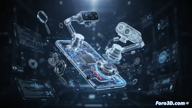 Honor Robot Phone: Ingeniería Inversa de un Prototipo Robótico