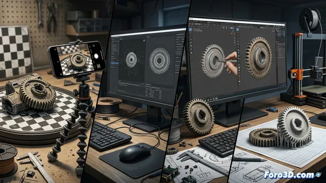 Ingeniería inversa low-cost: digitaliza objetos con tu móvil