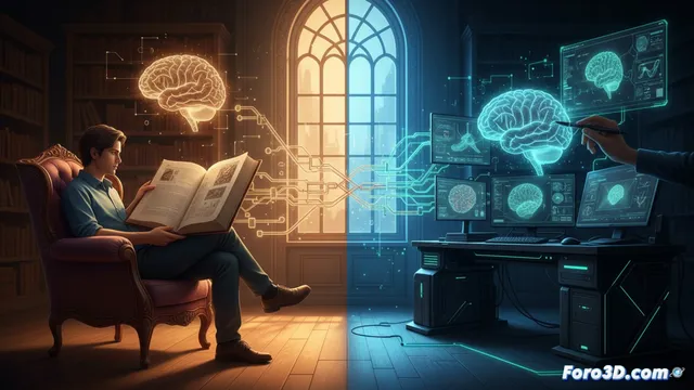 Leer 30 minutos al día alarga la vida, como modelar en 3D