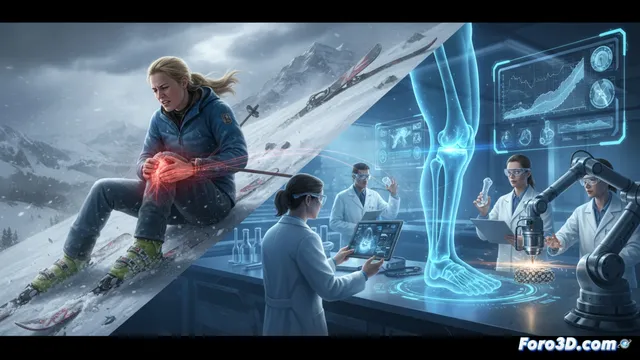 Lesiones deportivas y la revolución de la tecnología 3D