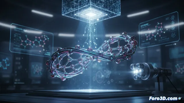 Logran sintetizar la primera molécula con topología de media cinta de Möbius