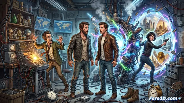 Mike & Nick & Nick & Alice: VFX para una comedia caótica de viajes en el tiempo