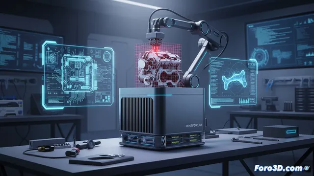 Minisforum N1 AI: La Estación Todo-en-Uno para Ingeniería Inversa