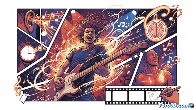 Narrativa gráfica en The Rock God Complex: un análisis visual