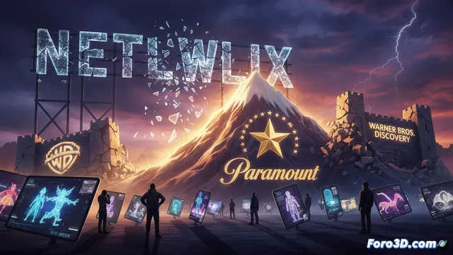 Netflix retira oferta por Warner Bros., Paramount avanza en adquisición