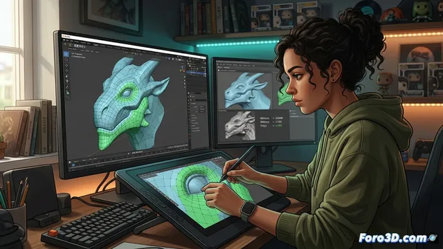 Optimiza tu retopología en Blender: consejos para videojuegos